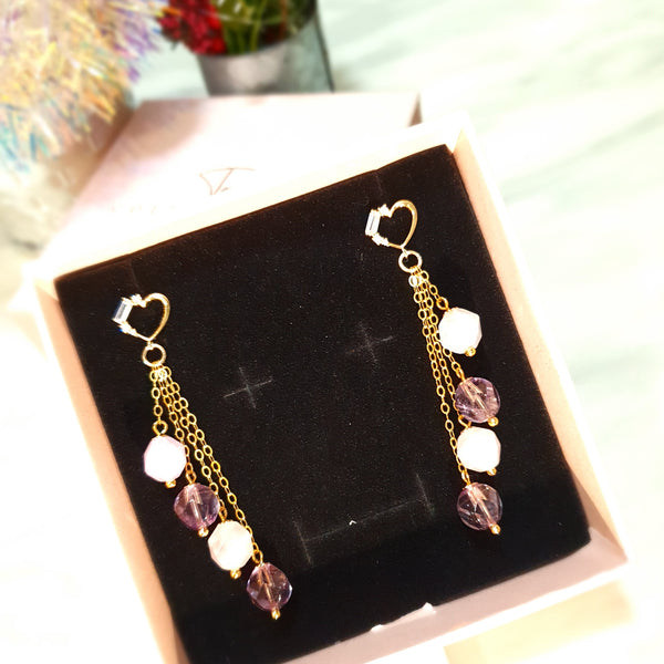 Mixed Stones "Dangles" Earrings