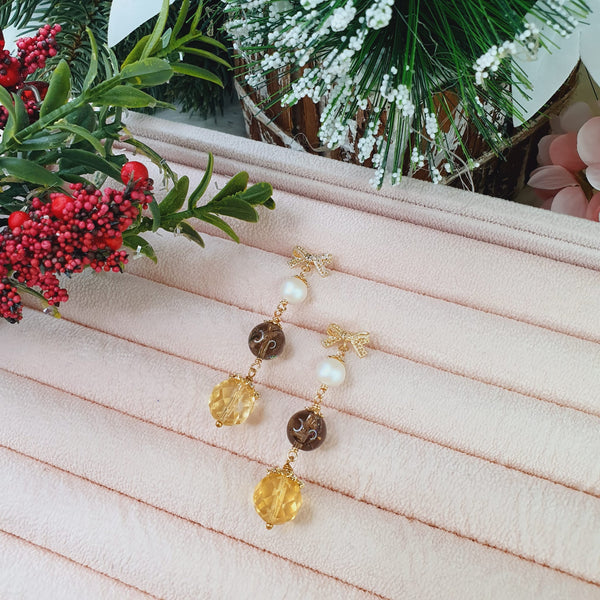 Citrine "Ombre" Earrings