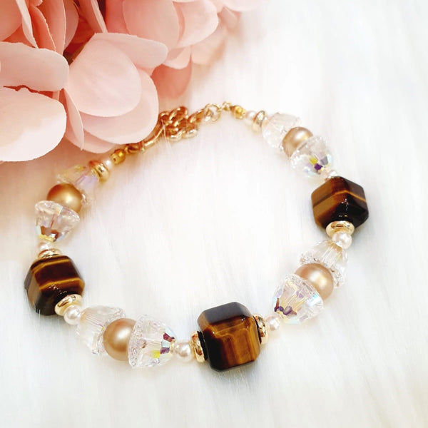 Tiger Eye Sparkles Bracelet